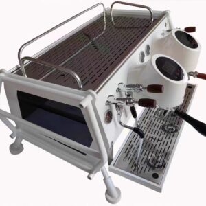 Westeez Commercial Double-Head Espresso Machine - 3 Boilers, PID Control & Imported Parts for High-Volume Cafés