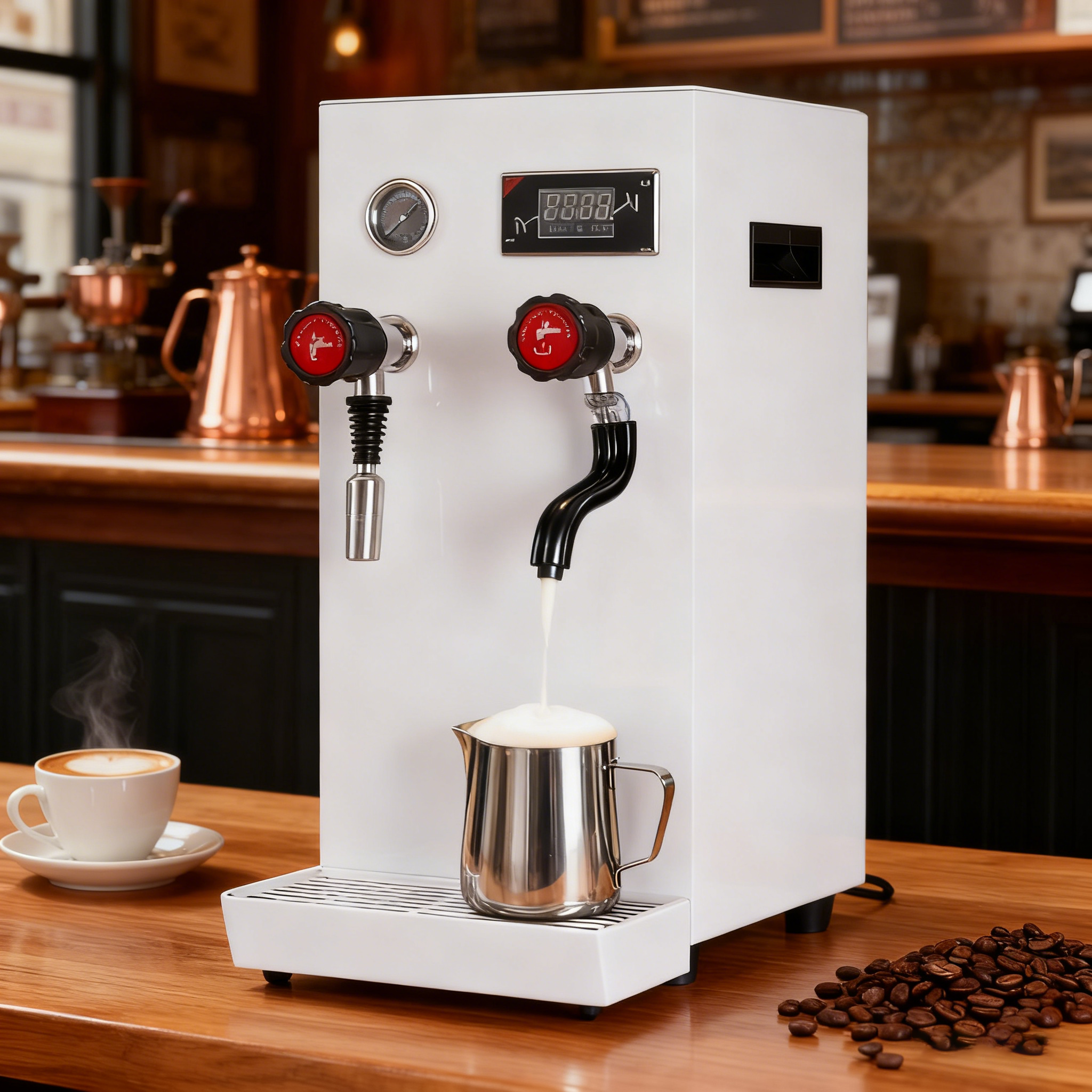 10L Commercial 3-in-1 Steam & Hot Water Machine (Ideal for Cafes & Boba Tea Shops) Commercial 3-in-1 steam and hot water machine (10L) – for cafes and boba tea shops