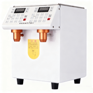 Westeez Commercial 24-Key Precision Fructose Dispenser - 304 Stainless Steel & Copper Motor for Multi-Flavor Drink Shops