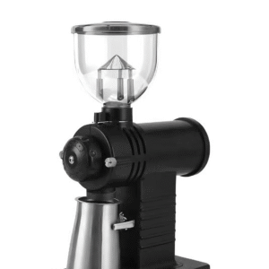 Commercial quiet coffee grinder with 77mm burr – ideal for cafes and tea powder grinding