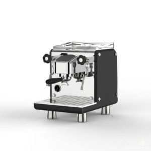 Westeez KY-miniA3 Black Stainless Steel Single Group Espresso Machine