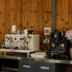 Home espresso machine compared with commercial espresso machine for coffee shop use