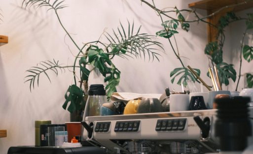 coffee shop equipment checklist including espresso machine grinder and cafe essentials